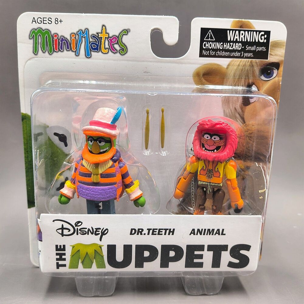 Diamond Select Toys The Muppets Minimates Series 2: Dr. Teeth & Animal New